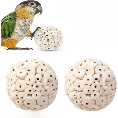 OEM 2 Pièces À Mâcher, Bois Naturel, 5,5-7 Cm, Jouet Éducatif, Pour Perroquets Et Petits Animaux - Publicité OEM 2 Pièces À Mâcher, Bois Naturel, 5,5-7 Cm, Jouet Éducatif, Pour Perroquets Et Petits Animaux - Publicité