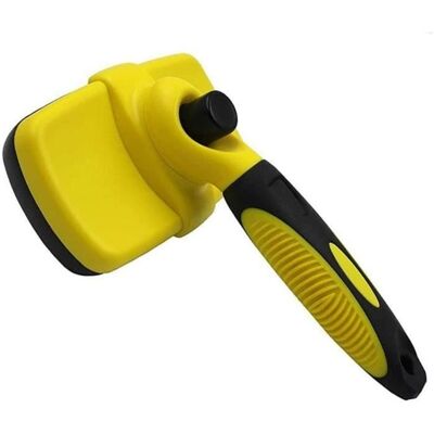 Cellfast Brosse De Toilettage - Autonettoyante - Pour Chien Et Chat - Poignée Antidérapante - Nettoyage Facile - Publicité Cellfast Brosse De Toilettage - Autonettoyante - Pour Chien Et Chat - Poignée Antidérapante - Nettoyage Facile - Publicité