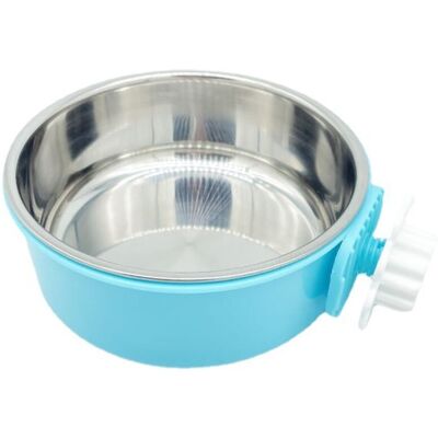 BRINSEA Gamelle Et Écuelle Pour Chien caisse Chien Bol Amovible En Acier Inoxydable Gamelle À Suspendre Pour Animal Domestique Cage Petit Bol D'Eau Feeder Nourriture Pour Chiens Chats Lapins(bleu) - Publicité BRINSEA Gamelle Et Écuelle Pour Chien caisse Chien Bol Amovible En Acier Inoxydable Gamelle À Suspendre Pour Animal Domestique Cage Petit Bol D'Eau Feeder Nourriture Pour Chiens Chats Lapins(bleu) - Publicité