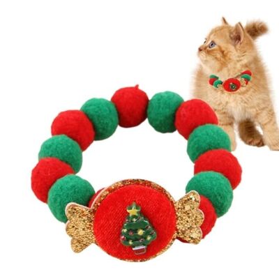 Cellfast Collier De Chat De Noël,collier De Chaton De Vacances, Collier De Chat Festif Réglable,collier Pour Chat Breakaway Avec Cloche - Publicité Cellfast Collier De Chat De Noël,collier De Chaton De Vacances, Collier De Chat Festif Réglable,collier Pour Chat Breakaway Avec Cloche - Publicité