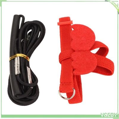 OEM Laisse De Harnais Pour Oiseaux - Fafeicy - Vgeby - Rouge - Bande Élastique Anti-morsure - Poignée Ergonomique - Publicité OEM Laisse De Harnais Pour Oiseaux - Fafeicy - Vgeby - Rouge - Bande Élastique Anti-morsure - Poignée Ergonomique - Publicité