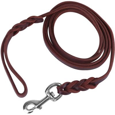 PELTOR Jeffergarden laisse Pour Chien En Cuir De Vachette - 1,2m - Confort, Sécurité Pour Dressage Et Promenade Courte - Publicité PELTOR Jeffergarden laisse Pour Chien En Cuir De Vachette - 1,2m - Confort, Sécurité Pour Dressage Et Promenade Courte - Publicité