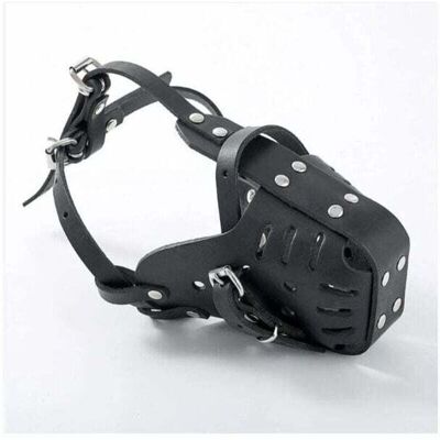 OEM Muselière Anti-morsure Pour Chien, Xu, Cuir, Taille Moyenne/grande, Pour Berger Allemand/doberman --crezuo - Publicité OEM Muselière Anti-morsure Pour Chien, Xu, Cuir, Taille Moyenne/grande, Pour Berger Allemand/doberman --crezuo - Publicité