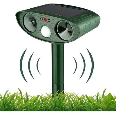 SANS MARQUE Répulsif Chat Ultrason, Repulsif Chat Solaire & Répulsif Ultrason Anti Rongeurs Étanche, Repulsif Chat Exterieur Avec Détecteur De Mouvement Pour Anti Chats Chiens Souris Animaux Sauvages - Publicité SANS MARQUE Répulsif Chat Ultrason, Repulsif Chat Solaire & Répulsif Ultrason Anti Rongeurs Étanche, Repulsif Chat Exterieur Avec Détecteur De Mouvement Pour Anti Chats Chiens Souris Animaux Sauvages - Publicité