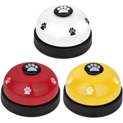 Melissa Clochette De Dressage De Chien, Lot De 3 Clochettes De Dressage Pour Chiot, Jouets Interactifs En Plein Air, Dispositif De Communication Pour Animaux De Compagnie - Publicité Melissa Clochette De Dressage De Chien, Lot De 3 Clochettes De Dressage Pour Chiot, Jouets Interactifs En Plein Air, Dispositif De Communication Pour Animaux De Compagnie - Publicité