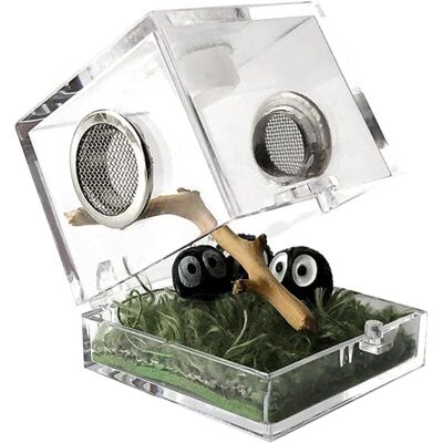WEMAKMAK Boîte D'Alimentation Pour Insectes, Boîte D'Élevage En Acrylique Transparent Pour Reptiles Et Araignées - Publicité WEMAKMAK Boîte D'Alimentation Pour Insectes, Boîte D'Élevage En Acrylique Transparent Pour Reptiles Et Araignées - Publicité