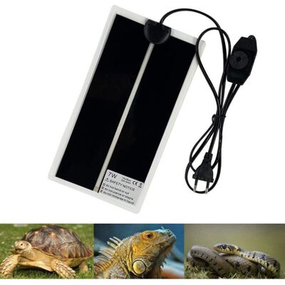 Scotch Chauffant Reptile, Pesandy 28x15cm Tapis Chauffant Terrarium Réglable Avec Contrôle De La Température Pour Reptiles -tortue, Serpents, Lézards, Geckos, Araignées -tapis De Sécurité Pour Aquarium - Publicité Scotch Chauffant Reptile, Pesandy 28x15cm Tapis Chauffant Terrarium Réglable Avec Contrôle De La Température Pour Reptiles -tortue, Serpents, Lézards, Geckos, Araignées -tapis De Sécurité Pour Aquarium - Publicité