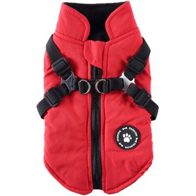 SCORPIO Manteau Imperméable Pour Chien 2xl Avec Harnais Intégré – Chaud Et Rembourré Pour Petits Et Moyens Chiens – Confort Optimal En Automne Et Hiver - Publicité SCORPIO Manteau Imperméable Pour Chien 2xl Avec Harnais Intégré – Chaud Et Rembourré Pour Petits Et Moyens Chiens – Confort Optimal En Automne Et Hiver - Publicité