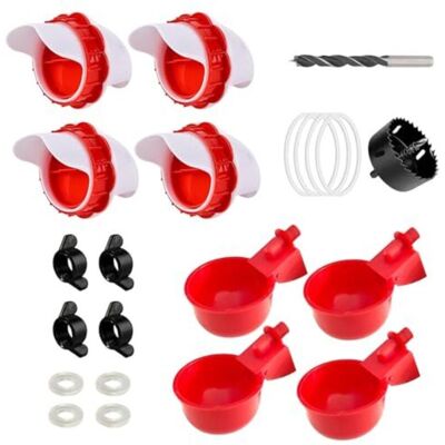 Scotch Lot De 4 Mangeoires Automatiques Pour Poules Avec 4 Abreuvoirs Automatiques Sans Déchets - Distributeur De Nourriture Pour Poules - Bricolage - Anti-rats - Abreuvoir Automatique Pour - Publicité Scotch Lot De 4 Mangeoires Automatiques Pour Poules Avec 4 Abreuvoirs Automatiques Sans Déchets - Distributeur De Nourriture Pour Poules - Bricolage - Anti-rats - Abreuvoir Automatique Pour - Publicité