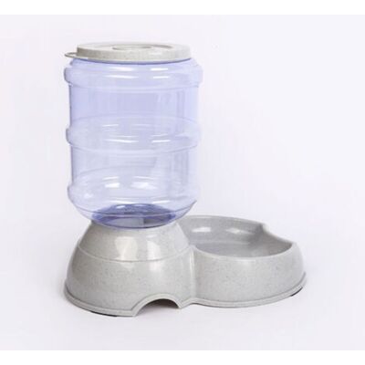 SANS MARQUE Distributeur De Nourriture Et D'Eau - Accessoire Pour Chat Et Chien Gamelle Automatique - Pour Chat Chien Lapin - Capacité 3.8l - Publicité SANS MARQUE Distributeur De Nourriture Et D'Eau - Accessoire Pour Chat Et Chien Gamelle Automatique - Pour Chat Chien Lapin - Capacité 3.8l - Publicité