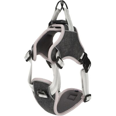 PELTOR Jeffergarden Harnais Réfléchissant Anti-perte Pour Chien - Ajustable Et Confortable Pour Chiens Moyens Et Grands - Taille L - Noir - Publicité PELTOR Jeffergarden Harnais Réfléchissant Anti-perte Pour Chien - Ajustable Et Confortable Pour Chiens Moyens Et Grands - Taille L - Noir - Publicité