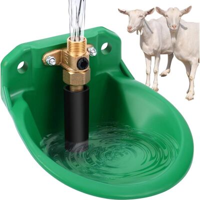 Vision Abreuvoir Automatique Pour Moutons, Mangeoires Avec Trous De Drainage, Alimentation En Eau Automatique Pour Chevaux, Bovins, Moutons, Porcs Et Chiens (vert). Publicité Vision Abreuvoir Automatique Pour Moutons, Mangeoires Avec Trous De Drainage, Alimentation En Eau Automatique Pour Chevaux, Bovins, Moutons, Porcs Et Chiens (vert). Publicité