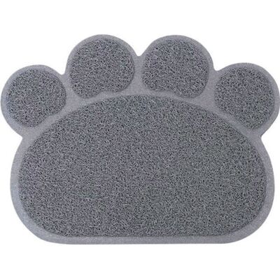 Barkbusterstapis Litière Pour Chats, Haute Qualité Bac À Litière Pour Chats Grande, Matériel De Pvc, Forme De Patte De Chat Mignon, Imperméable Et Durable, Facile À Nettoyer, Antidérapant, Gris, 40 Cm - Publicité Barkbusterstapis Litière Pour Chats, Haute Qualité Bac À Litière Pour Chats Grande, Matériel De Pvc, Forme De Patte De Chat Mignon, Imperméable Et Durable, Facile À Nettoyer, Antidérapant, Gris, 40 Cm - Publicité