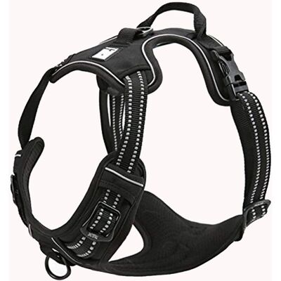 MOXIE Harnais Pour Chien Réfléchissant Réglable Dissuader Tirer Gilet Pour Animaux De Compagnie Durable Voiture Nylon Tlh5651 Chien Laisse Husky (l) - Publicité MOXIE Harnais Pour Chien Réfléchissant Réglable Dissuader Tirer Gilet Pour Animaux De Compagnie Durable Voiture Nylon Tlh5651 Chien Laisse Husky (l) - Publicité