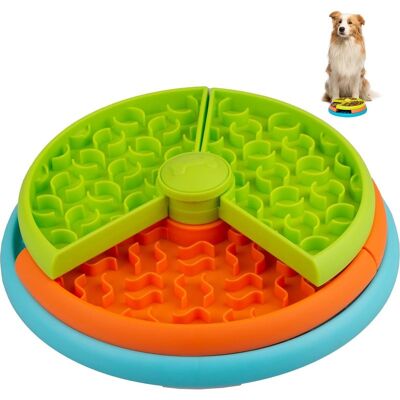 Vision Gamelle Pour Chien À Alimentation Lente À 3 Niveaux, Réduit L'Ennui Et L'Anxiété, Gamelle Interactive Antidérapante, Convient Aux Chiens De Petite, Moyenne Et Grande Taille. Publicité Vision Gamelle Pour Chien À Alimentation Lente À 3 Niveaux, Réduit L'Ennui Et L'Anxiété, Gamelle Interactive Antidérapante, Convient Aux Chiens De Petite, Moyenne Et Grande Taille. Publicité