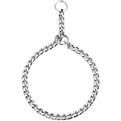 MOXIE Collier De Dressage Pour Chien Collier Étrangleur Réglable En Acier Solide Chaîne Serpent En Métal Pour Animaux Domestiques (l-4.0mmx60cm) - Publicité MOXIE Collier De Dressage Pour Chien Collier Étrangleur Réglable En Acier Solide Chaîne Serpent En Métal Pour Animaux Domestiques (l-4.0mmx60cm) - Publicité
