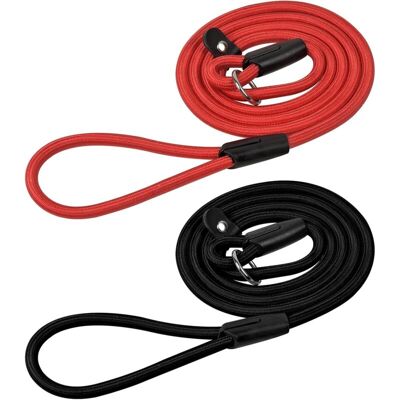 Melissa Ersandy – Laisse Anti-traction En Nylon Pour Chien – Corde Souple Et Solide – Longueur Réglable – Convient Aux Petits, Moyens Et Grands Chiens - Publicité Melissa Ersandy – Laisse Anti-traction En Nylon Pour Chien – Corde Souple Et Solide – Longueur Réglable – Convient Aux Petits, Moyens Et Grands Chiens - Publicité