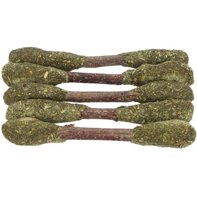 OEM Lot De 5 Bâtonnets À Mâcher Pour Lapins, Hamsters, Ours Dorés Et Cochons D'Inde. Interactif Pour Le Broyage Des Dents, En Herbe De Luzerne. Publicité OEM Lot De 5 Bâtonnets À Mâcher Pour Lapins, Hamsters, Ours Dorés Et Cochons D'Inde. Interactif Pour Le Broyage Des Dents, En Herbe De Luzerne. Publicité
