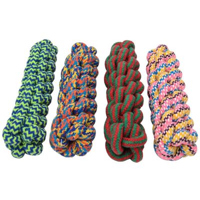 LISATR Jouet En Corde De Coton Pour L'Entraînement Des Dents Du Golden Retriever - Sans Odeur Et Durable - Publicité LISATR Jouet En Corde De Coton Pour L'Entraînement Des Dents Du Golden Retriever - Sans Odeur Et Durable - Publicité