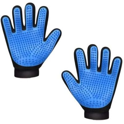 Cellfast 1 Paire, Gants De Massage Pour Animal, Brosse Anti Poils Animaux Chat Chien, Réutilisable Pour Poils, (bleu) - Publicité Cellfast 1 Paire, Gants De Massage Pour Animal, Brosse Anti Poils Animaux Chat Chien, Réutilisable Pour Poils, (bleu) - Publicité