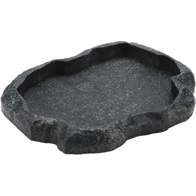 ZOTERNEN Résine Durable Reptile Rock Nourriture Et Eau Plat Mangeoire Bol Pour Tortue Lézard (vert M) - Publicité ZOTERNEN Résine Durable Reptile Rock Nourriture Et Eau Plat Mangeoire Bol Pour Tortue Lézard (vert M) - Publicité