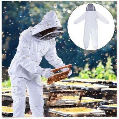 Barkbustersbcombinaison D'Apiculteur En Coton Naturel Avec Voile D'Escrime-xl - Publicité Barkbustersbcombinaison D'Apiculteur En Coton Naturel Avec Voile D'Escrime-xl - Publicité