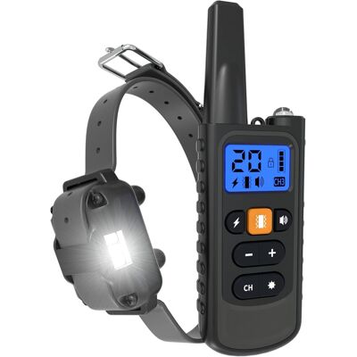 TOIVIZE Collier De Dressage Pour Chiens Rechargeable,portée De 3000m,avec Mode Vibration,son,choc Statique Et Lumière,ipx67 Résistant À L’eau,adapté Aux Chiens De Petites Et Moyennes Tailles - Publicité TOIVIZE Collier De Dressage Pour Chiens Rechargeable,portée De 3000m,avec Mode Vibration,son,choc Statique Et Lumière,ipx67 Résistant À L’eau,adapté Aux Chiens De Petites Et Moyennes Tailles - Publicité