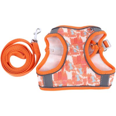 PELTOR Jeffergarden harnais Laisse Pour Chat/chien - Orange Taille S, Réfléchissant, Réglable - Promenade En Sécurité - Publicité PELTOR Jeffergarden harnais Laisse Pour Chat/chien - Orange Taille S, Réfléchissant, Réglable - Promenade En Sécurité - Publicité