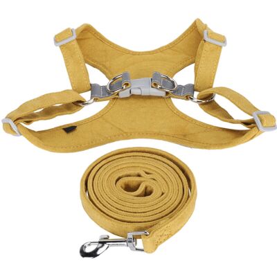 PELTOR Jeffergarden Harnais Pour Petit Chien Sans Étranglement - Confortable Et Respirant, Type Gilet Avec Laisse - Taille Xxs - Gingembre - Publicité PELTOR Jeffergarden Harnais Pour Petit Chien Sans Étranglement - Confortable Et Respirant, Type Gilet Avec Laisse - Taille Xxs - Gingembre - Publicité