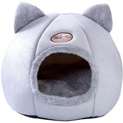 Vision 1 Pièce Lit Pour Chat, Lit Doux Pour Chat, Nid De Chat,lit Pour Animaux De Compagnie Chats Et Chiots Sac Couchage Confortable Et Chaud(m32cm En Diametre Pour Moins De 3.5kg,gris) - Publicité Vision 1 Pièce Lit Pour Chat, Lit Doux Pour Chat, Nid De Chat,lit Pour Animaux De Compagnie Chats Et Chiots Sac Couchage Confortable Et Chaud(m32cm En Diametre Pour Moins De 3.5kg,gris) - Publicité