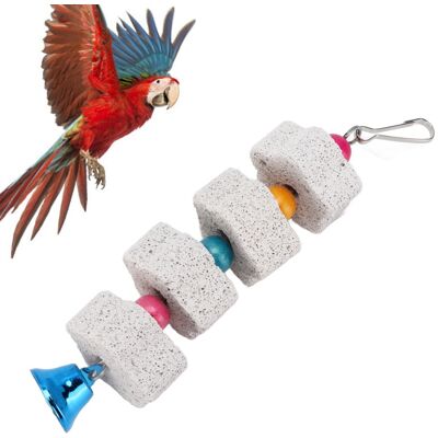 OEM Pierre À Mâcher Pour Oiseaux, Idéale Pour Affûter Le Bec Des Perroquets, Hamsters Et Autres Petits Animaux. Publicité OEM Pierre À Mâcher Pour Oiseaux, Idéale Pour Affûter Le Bec Des Perroquets, Hamsters Et Autres Petits Animaux. Publicité