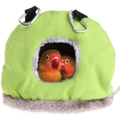 Cellfast Nid D'Oiseau En Peluche Taille Moyenne - Vert Et Blanc - Confortable Et Facile À Accrocher - Publicité Cellfast Nid D'Oiseau En Peluche Taille Moyenne - Vert Et Blanc - Confortable Et Facile À Accrocher - Publicité