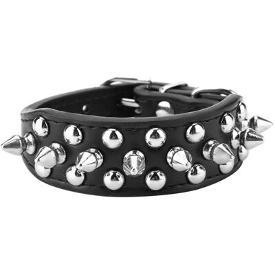 Cellfast Collier Pour Animal De Compagnie - Élégant - Cuir Pu - Confortable - Noir - Pour Chien - Publicité Cellfast Collier Pour Animal De Compagnie - Élégant - Cuir Pu - Confortable - Noir - Pour Chien - Publicité