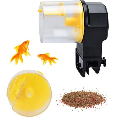 MOXIE Distributeur Automatique De Nourriture Pour Poissons, Avec Minuterie Automatique Pour Aquarium,jaune - Publicité MOXIE Distributeur Automatique De Nourriture Pour Poissons, Avec Minuterie Automatique Pour Aquarium,jaune - Publicité
