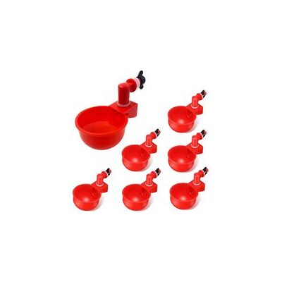 ENLENK 6pcs Automatiques Supplies Abreuvoir Poules Tasses À Bol Bol En Plastique, Volailles Distributeurs D'Eau Automatique De L'Eau Potable Tasses Pour Poussins Cailles Canards Bird H280 - Publicité ENLENK 6pcs Automatiques Supplies Abreuvoir Poules Tasses À Bol Bol En Plastique, Volailles Distributeurs D'Eau Automatique De L'Eau Potable Tasses Pour Poussins Cailles Canards Bird H280 - Publicité