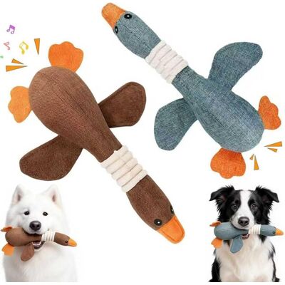 SUPERWISE 2pcs Anti-stress Canard Chien,jouet Indestructible Pour Chien,jouet À Mâcher En Peluche Pour Chien,chiens Et Animaux De Compagnie De Petite Et Moyenne,32cm - Publicité SUPERWISE 2pcs Anti-stress Canard Chien,jouet Indestructible Pour Chien,jouet À Mâcher En Peluche Pour Chien,chiens Et Animaux De Compagnie De Petite Et Moyenne,32cm - Publicité