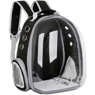 Cellfast Double Épaule Portable Porte-animal Sac À Dos Pour Animaux De Compagnie Pour Chiens De Chats Voyage Extérieur Noir - Publicité Cellfast Double Épaule Portable Porte-animal Sac À Dos Pour Animaux De Compagnie Pour Chiens De Chats Voyage Extérieur Noir - Publicité