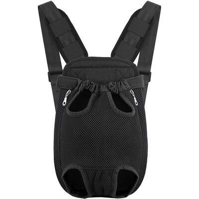 MOXIE Sac De Transport De Voyage Sac À Dos De Transporteur Ventral Poitrine Pour Petit Chien Chiot Chat Pour Traveling Hiking Camping Etc. Petite Taille - Noir - Publicité MOXIE Sac De Transport De Voyage Sac À Dos De Transporteur Ventral Poitrine Pour Petit Chien Chiot Chat Pour Traveling Hiking Camping Etc. Petite Taille - Noir - Publicité