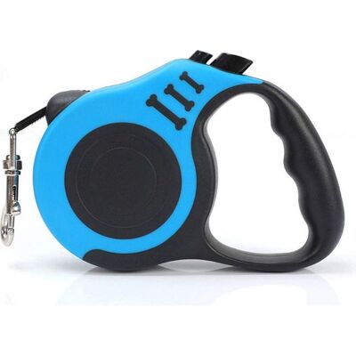 Vision Laisse Rétractable Pour Chien, Tracteur Télescopique Automatique, Ruban Pour Chien, 3 M De Long, Avec Poignée Antidérapante, Convient Aux Chiens De Petite Et Moyenne Taille, Bleu - Publicité Vision Laisse Rétractable Pour Chien, Tracteur Télescopique Automatique, Ruban Pour Chien, 3 M De Long, Avec Poignée Antidérapante, Convient Aux Chiens De Petite Et Moyenne Taille, Bleu - Publicité