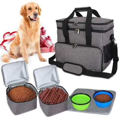 BRINSEA Sac Pour Animaux De Compagnie Sac De Voyage Pour Équipement Pour Chien, Sac De Voyage Pour Chien Pour Transporter De La Nourriture Pour Animaux, Des Jouets Et D'Autres Nécessités - Publicité BRINSEA Sac Pour Animaux De Compagnie Sac De Voyage Pour Équipement Pour Chien, Sac De Voyage Pour Chien Pour Transporter De La Nourriture Pour Animaux, Des Jouets Et D'Autres Nécessités - Publicité