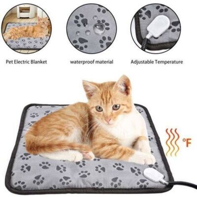 IRISFR Tapis Chauffant Chien Chat Coussin Électrique Pour Animaux Temperature Reglable Avec Cordon Anti Morsure Étanche Matelas Convient Aux Chiots, Avec Caractéristiques : Étanche, Électrique, Coussin, Tap - Publicité IRISFR Tapis Chauffant Chien Chat Coussin Électrique Pour Animaux Temperature Reglable Avec Cordon Anti Morsure Étanche Matelas Convient Aux Chiots, Avec Caractéristiques : Étanche, Électrique, Coussin, Tap - Publicité