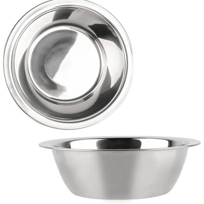 GRASSLIN Lot De 2 Gamelle Acier Inoxydable, Bord Large 16,5 Cm, Résistante Rayures, Pour Chien Chat - Publicité GRASSLIN Lot De 2 Gamelle Acier Inoxydable, Bord Large 16,5 Cm, Résistante Rayures, Pour Chien Chat - Publicité