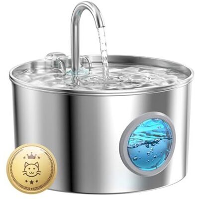 Scotch Fontaine A Eau Chat Inox: 3,2l Fontaine À Eau Pour Chat - Distributeur Chien Automatique - Silencieux Distributeur Chien - Gardez L’eau Propre - Publicité Scotch Fontaine A Eau Chat Inox: 3,2l Fontaine À Eau Pour Chat - Distributeur Chien Automatique - Silencieux Distributeur Chien - Gardez L’eau Propre - Publicité