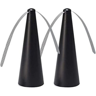 Barkbustersrépulsif À Pales - Ventilateur Anti Mouche Indolore 8,5x24,5x8,5cm - Protection Contre Insectes Volants - Repas Extérieur Jardin Camping 2pcs Noir - Publicité Barkbustersrépulsif À Pales - Ventilateur Anti Mouche Indolore 8,5x24,5x8,5cm - Protection Contre Insectes Volants - Repas Extérieur Jardin Camping 2pcs Noir - Publicité