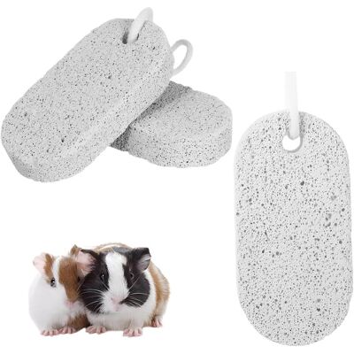 OEM 3 Pièces Pierre À Mâcher, Minéral Naturel, Structure Poreuse, Pour Rongeurs, Lapin Hamster Cochon D'Inde - Publicité OEM 3 Pièces Pierre À Mâcher, Minéral Naturel, Structure Poreuse, Pour Rongeurs, Lapin Hamster Cochon D'Inde - Publicité