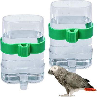Vision Mangeoire Automatique Pour Cage À Oiseaux, 2 Distributeurs De Graines, Pour Perroquets, Petits Animaux, Canaris, Calopsittes – 220 Ml - Publicité Vision Mangeoire Automatique Pour Cage À Oiseaux, 2 Distributeurs De Graines, Pour Perroquets, Petits Animaux, Canaris, Calopsittes – 220 Ml - Publicité