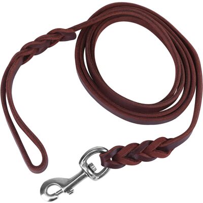 PELTOR Jeffergarden laisse Pour Chien En Cuir Véritable De Vachette - 2,1m - Sécurité, Confort Pour Promenade, Course Et Dressage - Publicité PELTOR Jeffergarden laisse Pour Chien En Cuir Véritable De Vachette - 2,1m - Sécurité, Confort Pour Promenade, Course Et Dressage - Publicité