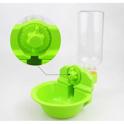 BRINSEA Buveur De Chat Petit Chien Nounours Buveur Pour Animaux De Compagnie Bouilloire Suspendue Chien Bol Suspendu Cage Bassin Chien Cage Bol-vert, Petite Taille - Publicité BRINSEA Buveur De Chat Petit Chien Nounours Buveur Pour Animaux De Compagnie Bouilloire Suspendue Chien Bol Suspendu Cage Bassin Chien Cage Bol-vert, Petite Taille - Publicité