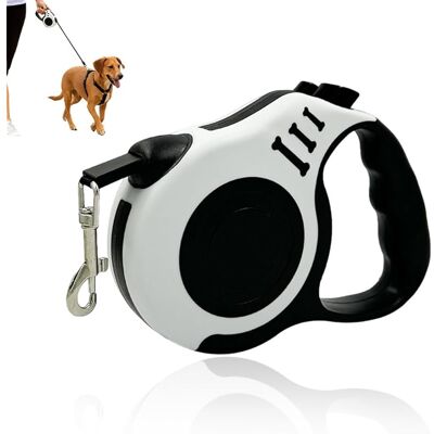 SANS MARQUE Laisse Chien Enrouleur Sangle New Classic 5m, Chiens Jusqu'à 15 Kg, Système De Guidage Perfectionné, Ergonomique Et Moderne, Made In Germany - 5m - 15kg - Publicité SANS MARQUE Laisse Chien Enrouleur Sangle New Classic 5m, Chiens Jusqu'à 15 Kg, Système De Guidage Perfectionné, Ergonomique Et Moderne, Made In Germany - 5m - 15kg - Publicité
