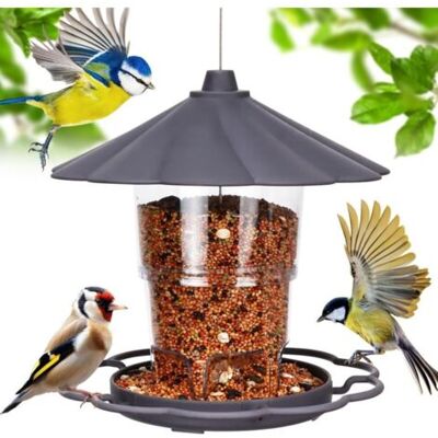 ABYSSE Mangeoire Oiseaux Exterieur Suspendue, 820ml Mangeoires Pour Oiseaux Sauvages Résistant Aux Intempéries, Maison Cabane Oiseaux Exterieur Pour Petits Oiseaux Sauvages En Jardin Parc - Publicité ABYSSE Mangeoire Oiseaux Exterieur Suspendue, 820ml Mangeoires Pour Oiseaux Sauvages Résistant Aux Intempéries, Maison Cabane Oiseaux Exterieur Pour Petits Oiseaux Sauvages En Jardin Parc - Publicité